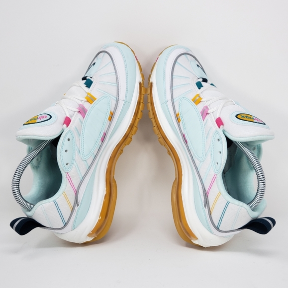 Nike AirMax 98 Womens Teal Tint Size 7.5 - Picture 5 of 8